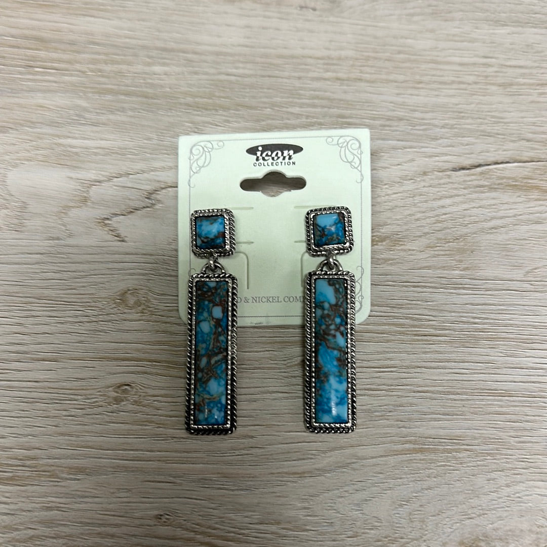 Bar earrings