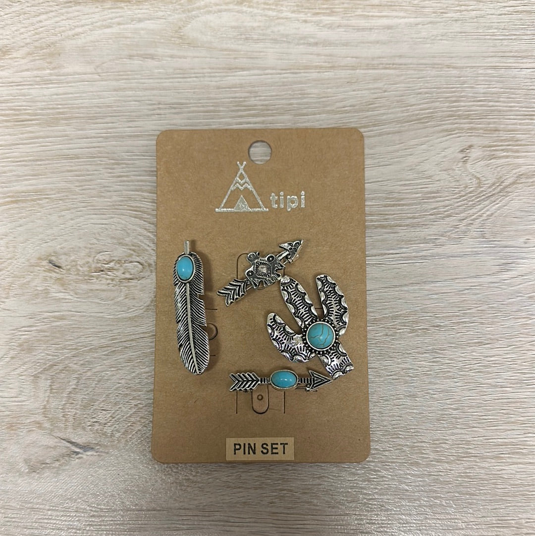 Arrow pin set