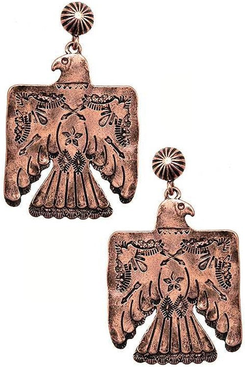 AZTEC THUNDERBIRD EARRINGS