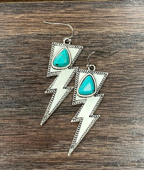 LIGHTING BOLT EARRINGS