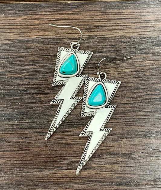 LIGHTING BOLT EARRINGS