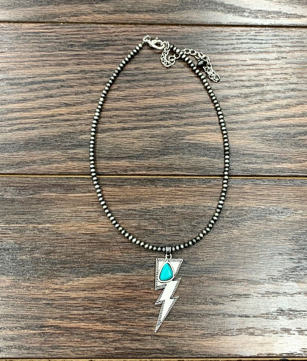 LIGHTING BOLT NECKLACE