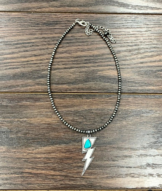 LIGHTING BOLT NECKLACE