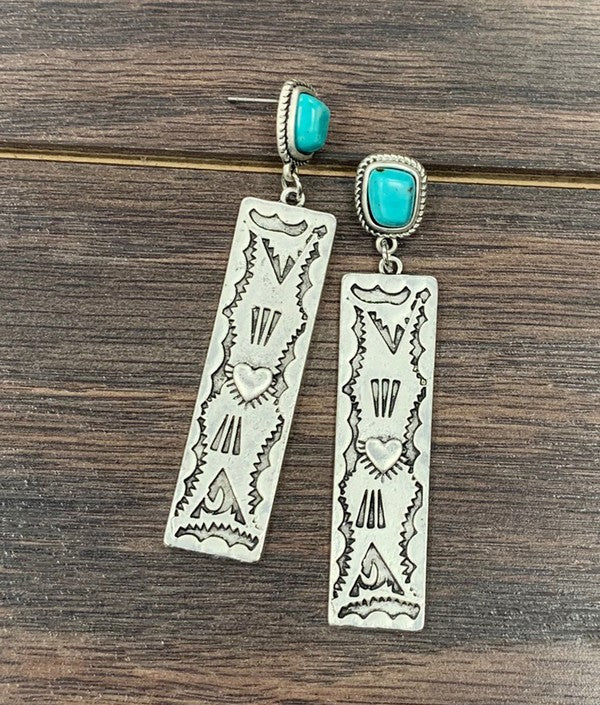 AZTEC EARRINGS