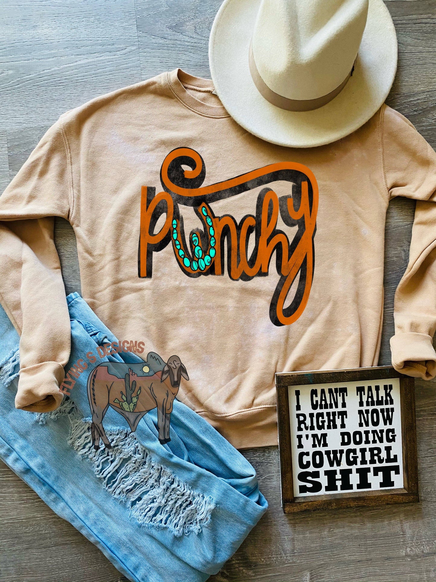 Punchy sweatshirt