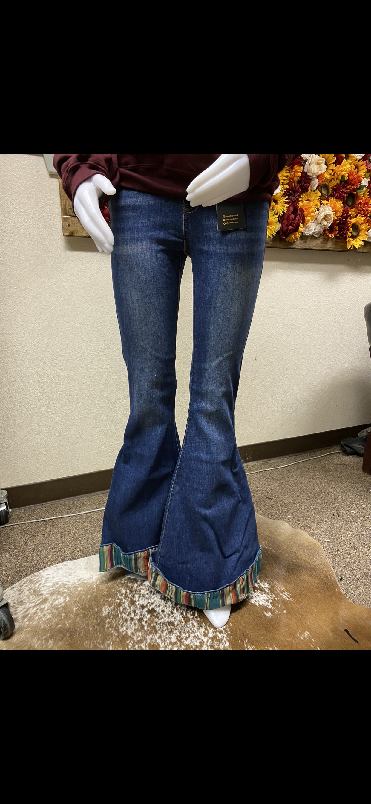 Serape Flare Jean