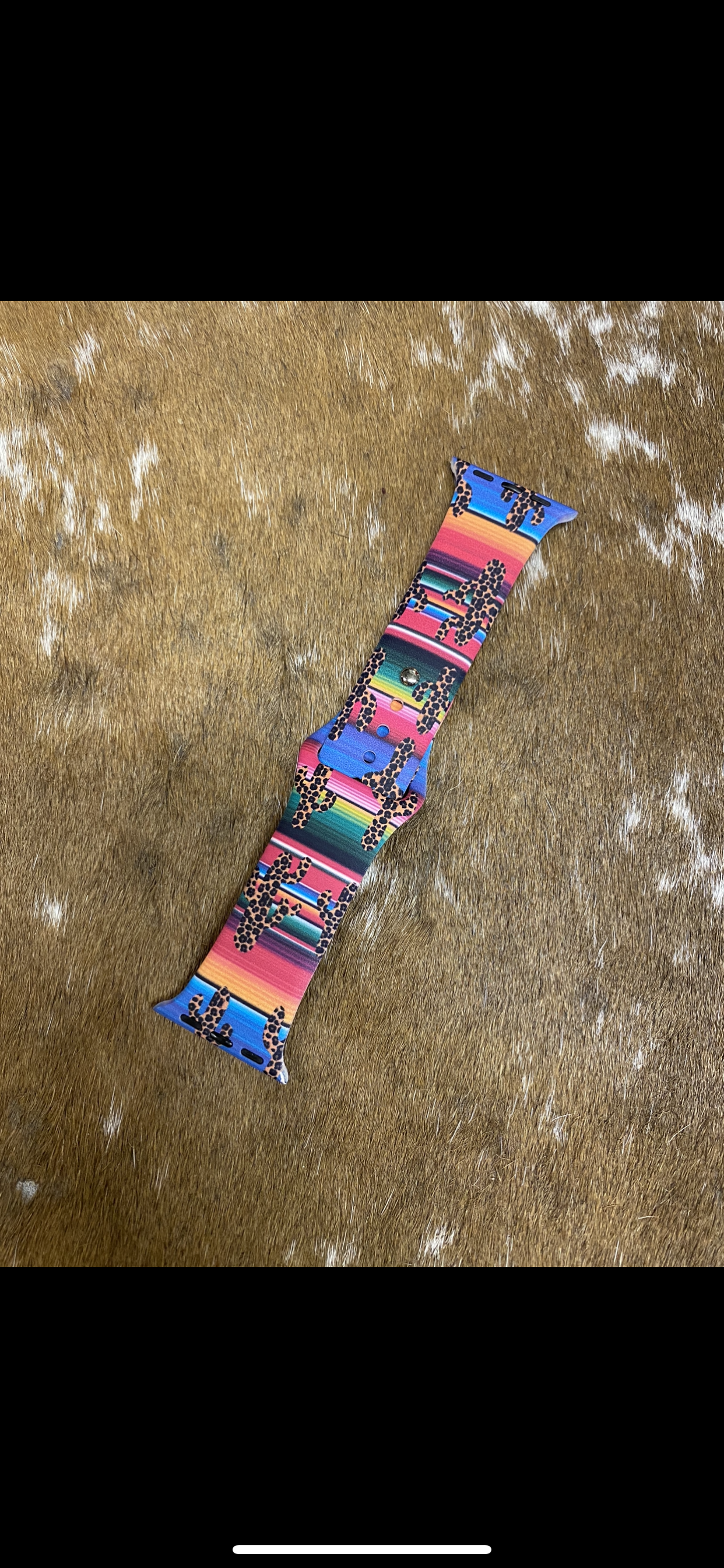 Serape Cactus Watch Band