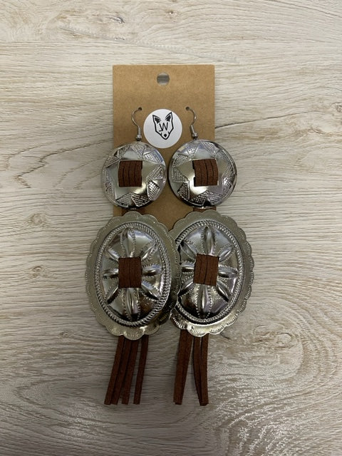 DUAL SILVER CONCHO