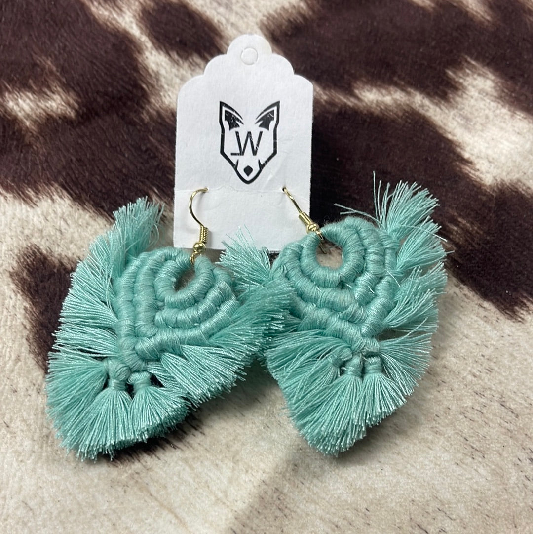 Fringe earrings